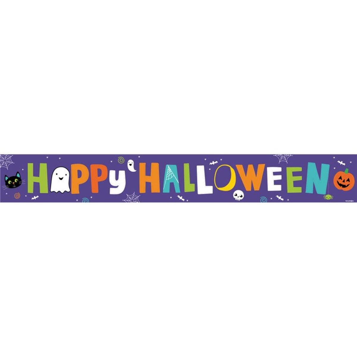 Hallo-Ween Friends Paper Banners - 1m (3pk)