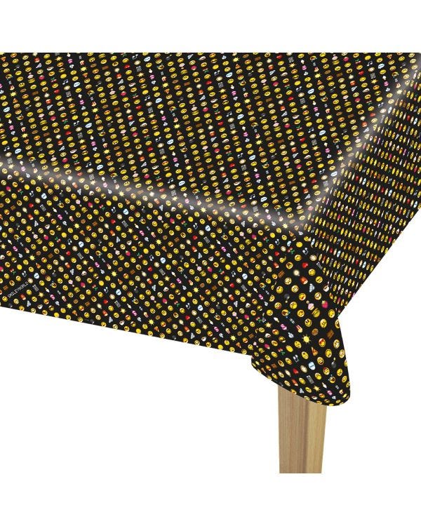 Smiley Plastic Tablecover - 1.2m x 1.8m