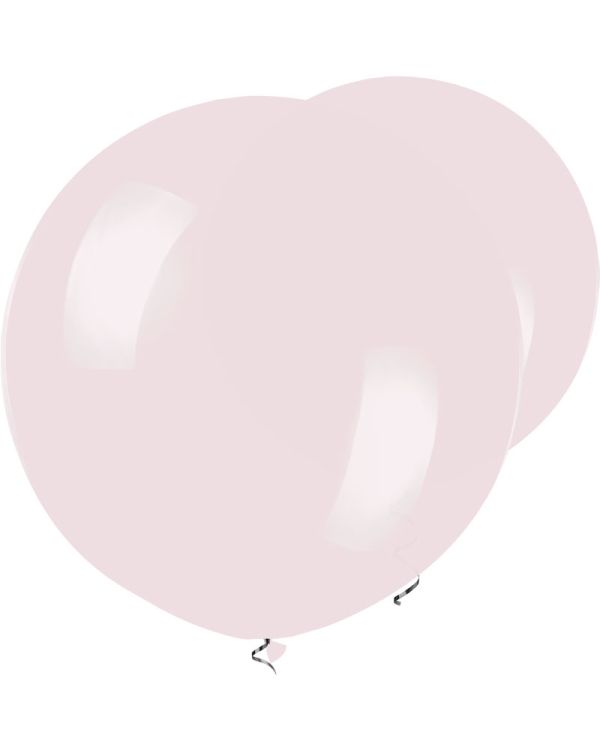 Cameo Pink Balloons - 17&quot; Latex (50pk)