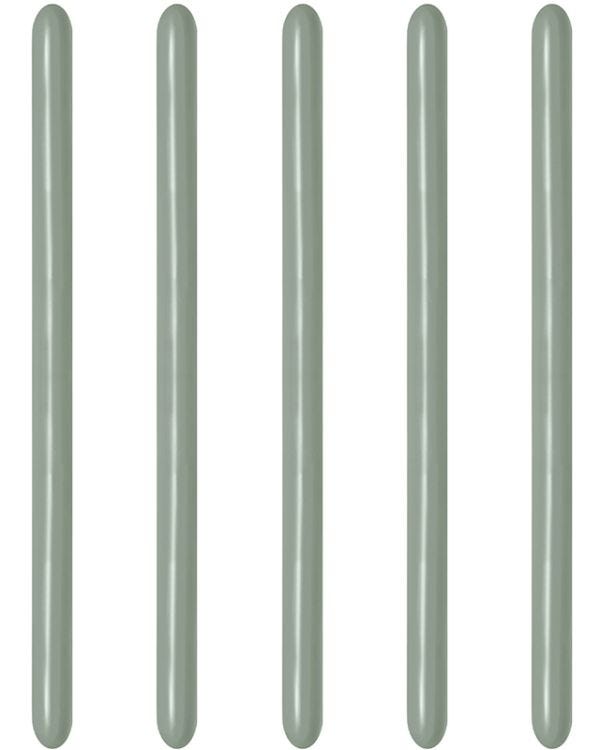 260 Modelling Latex Balloons Pastel Dusk Laurel (100pk)