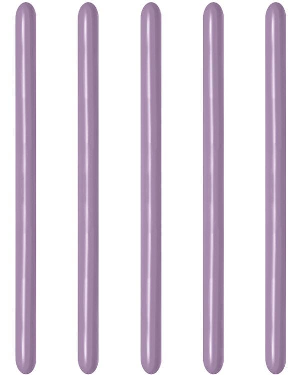 260 Modelling Latex Balloons Pastel Dusk Lavender (100pk)