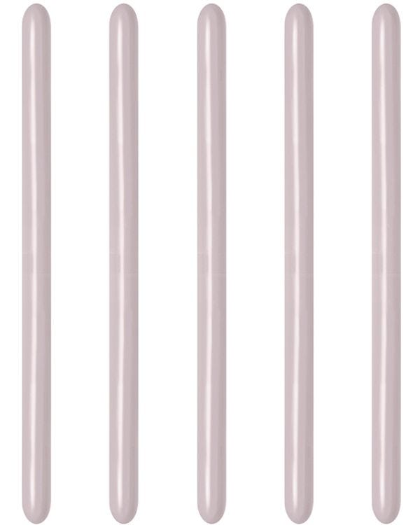 260 Modelling Latex Balloons Pastel Dusk Rose (100pk)