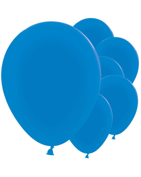 Crystal Blue Balloons - 12&quot; Latex (50pk)