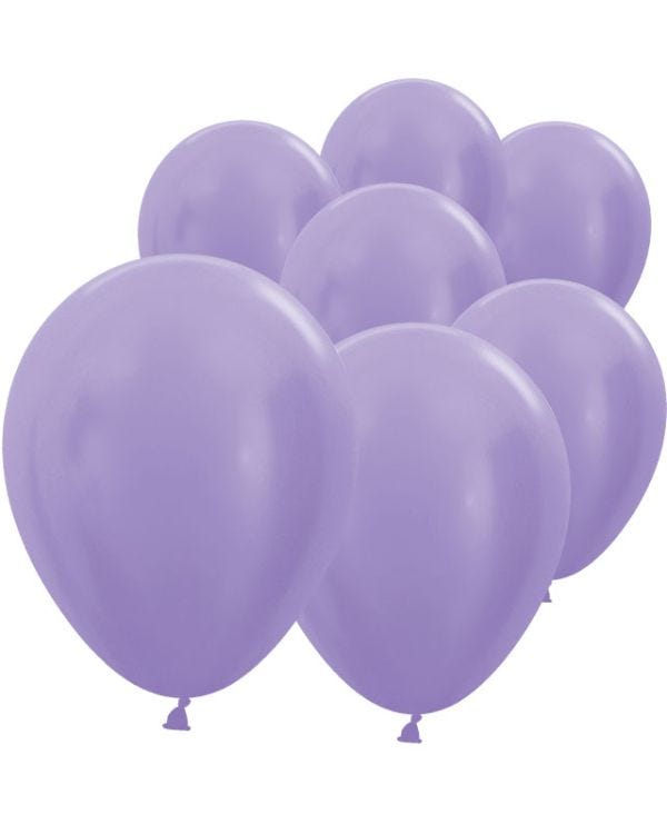 Satin Lilac - 5&quot; Latex Balloons (100pk)
