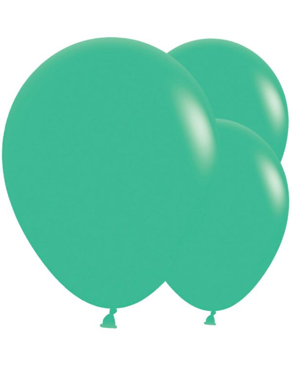 Fashion Green - 18&quot; Latex Balloons (25pk)