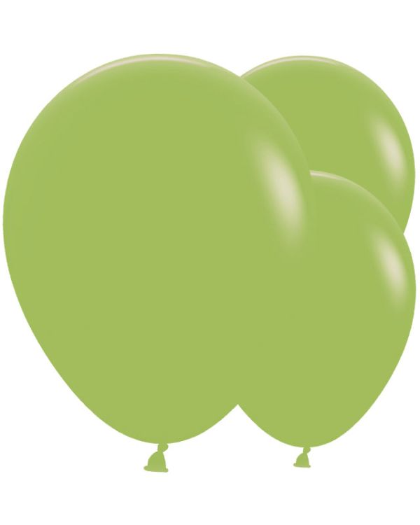 Fashion Lime - 18&quot; Latex Balloons (25pk)