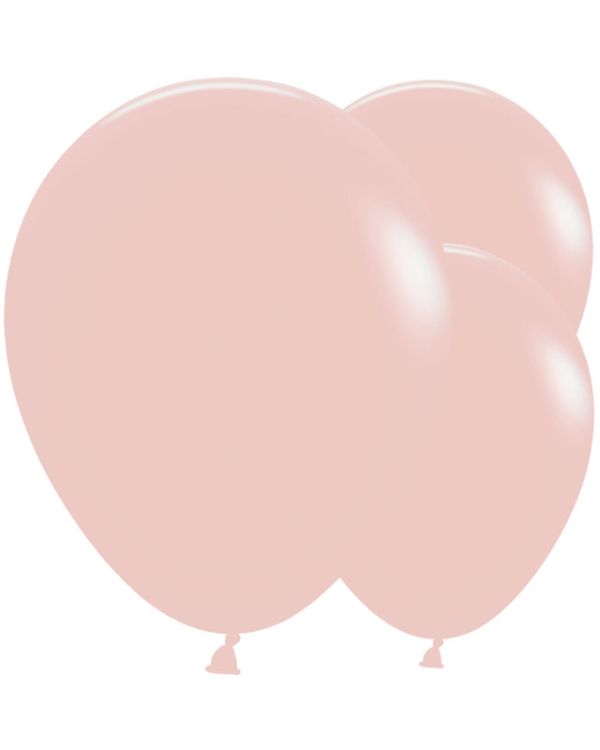 Pastel Matte Melon - 18&quot; Latex Balloons (25pk)