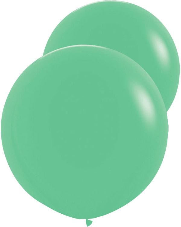 Fashion Green 36&quot; Latex Balloons (2pk)