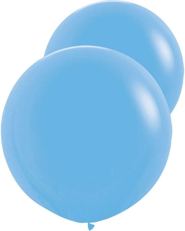 Fashion Blue 36&quot; Latex Balloons (2pk)