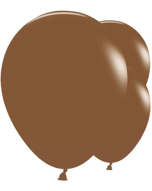 Fashion Coffee 24&quot; Latex Balloons (3pk)