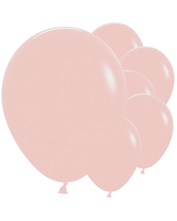 Pastel Matt Melon - 12&quot; Latex Balloons (50pk)