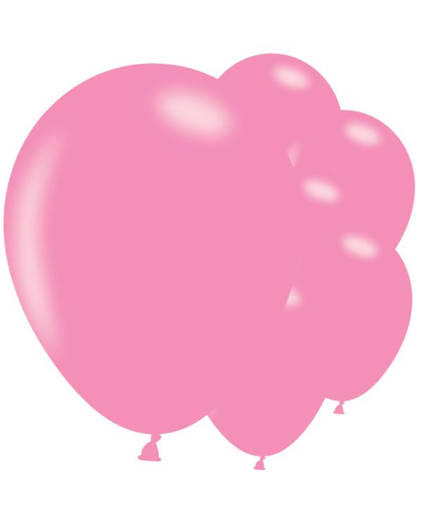 Pearlised Pink Balloons 11&quot; Latex (10pk)