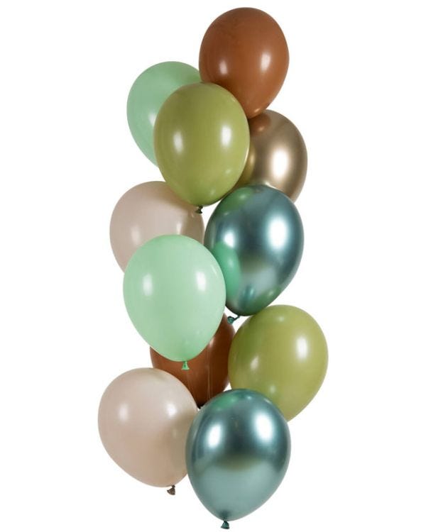 Safari Chique Balloons - 12&quot; Latex (12pk)