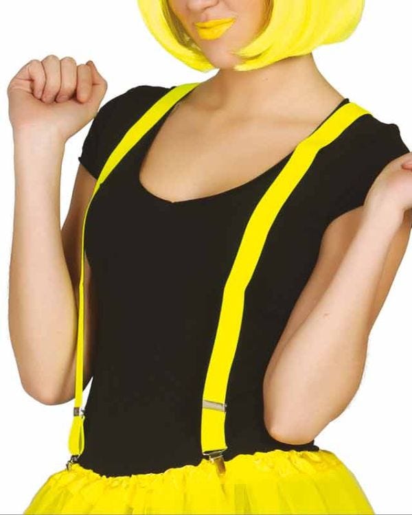 Neon Yellow Braces