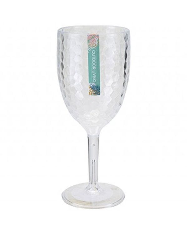 Dimple Effect Large Wine Glass