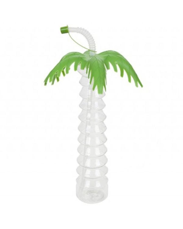 Tropical Palm Tree Drinking Cup