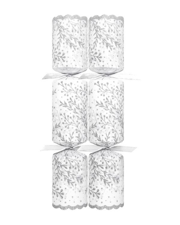 Deluxe Glitter Winter Crackers - 13.5&quot; (6pk)