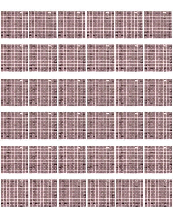 Rose Gold Sequin Acrylic Backed Wall Panel Kit (36pcs)