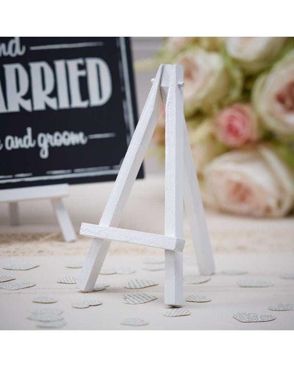 Wooden Easel Table Number Holders - 12cm (3pk)