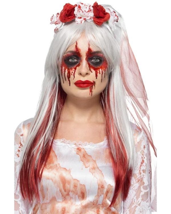 Blood Drip Bride Make Up Kit