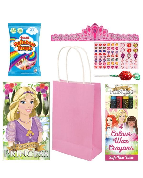 Princess Pre-Filled Sweet Party Bags for 10