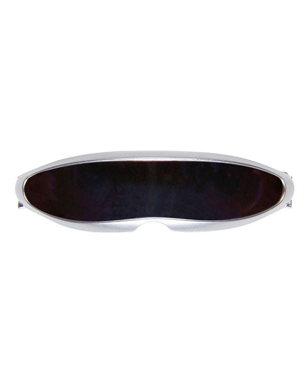 Silver Robot Glasses