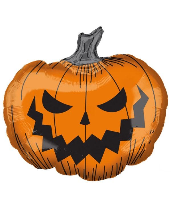 Hallows&#039; Eve Pumpkin SuperShape Balloon - 29&quot; Foil