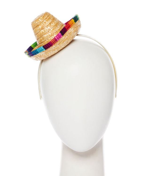 Mini Mexican Sombrero Headband