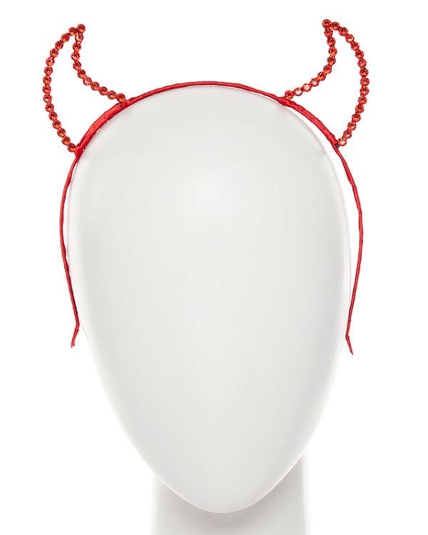 Sequin Devil Headband