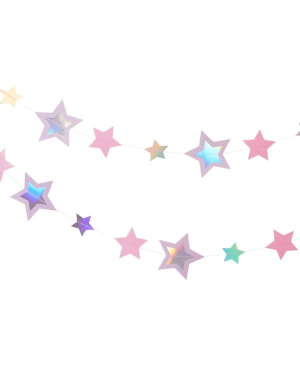 Trailing Stars Paper Garland - 5m