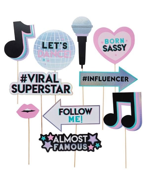 Let&#039;s Dance Photo Props (10pk)