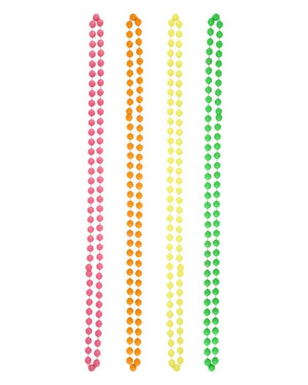Neon Beaded Necklaces