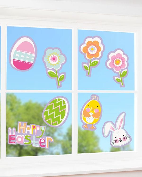 Easter Window Stickers