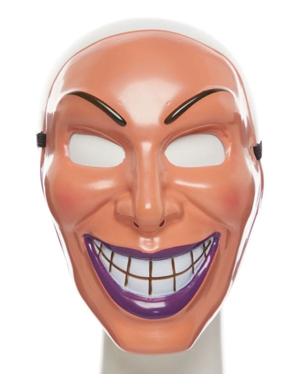 Halloween Evil Grin Male