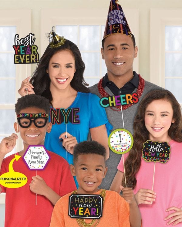 New Years Eve Photo Booth Kits (13pcs)