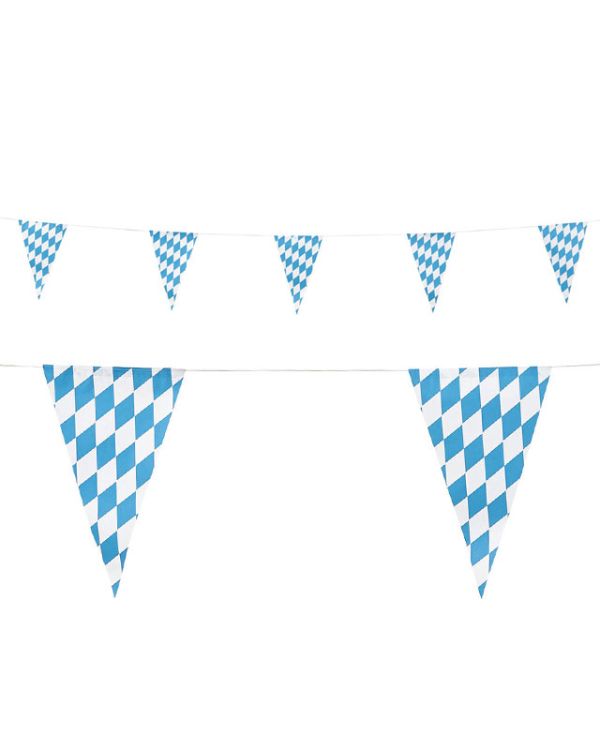 Bavarian Paper Flag Bunting - 10m