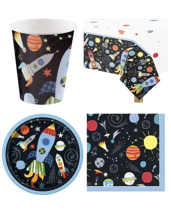 Outer Space Value Party Pack for 8