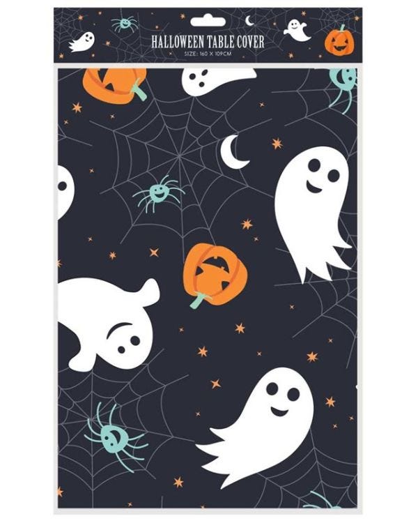 Pumpkin Fun Table Cover - 1.6m x 1.09m