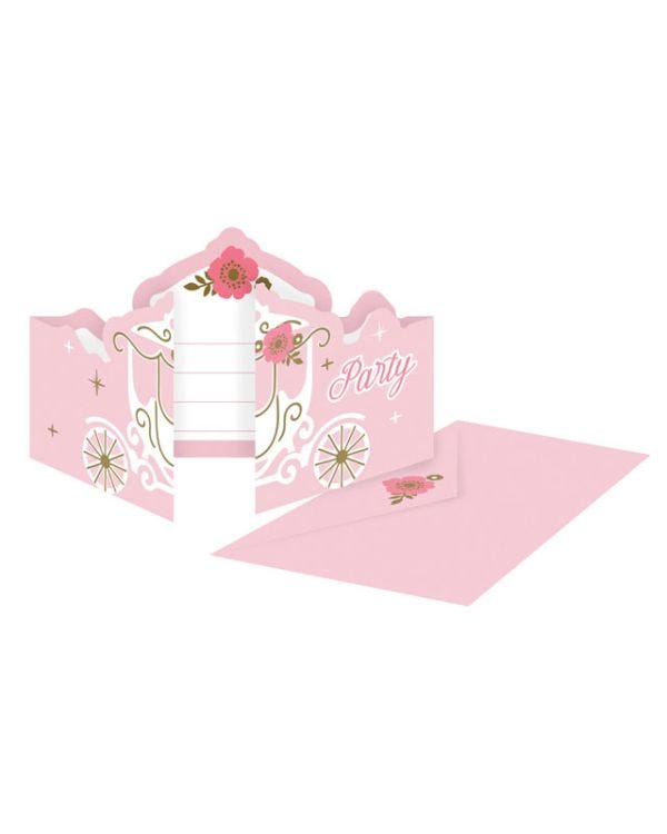 Princess for a Day Invitations (8pk)