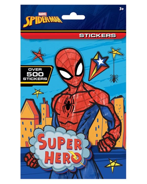 Spiderman 500 Stickers