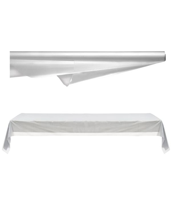 Clear Plastic Table Roll - 1m x 30.5m