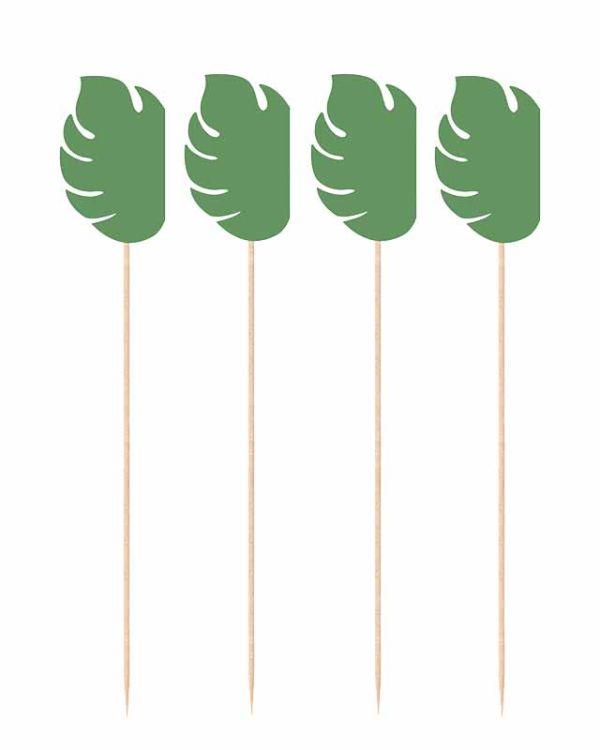 Tropical Palms Cake Picks (10pk)