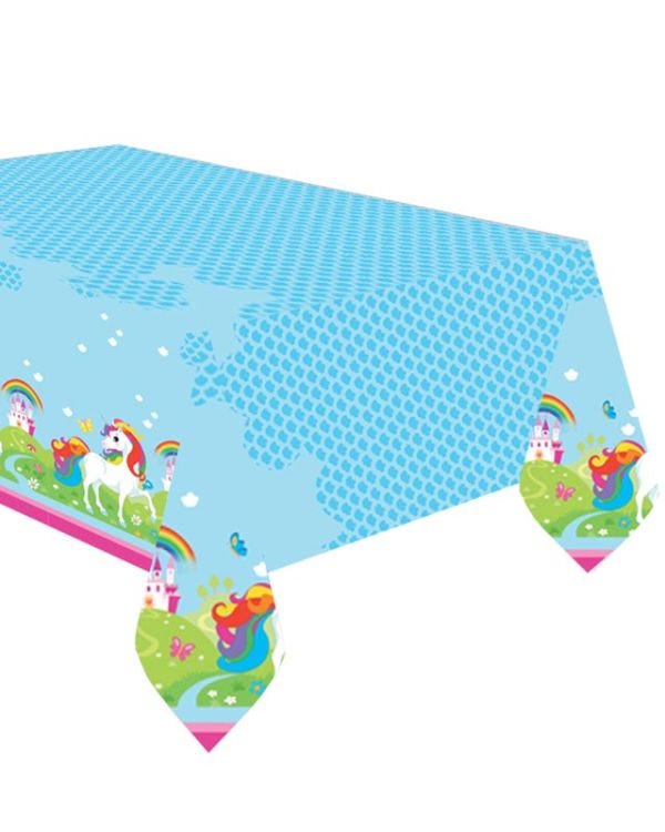 Unicorn Plastic Table Cover - 1.2m x 1.8m