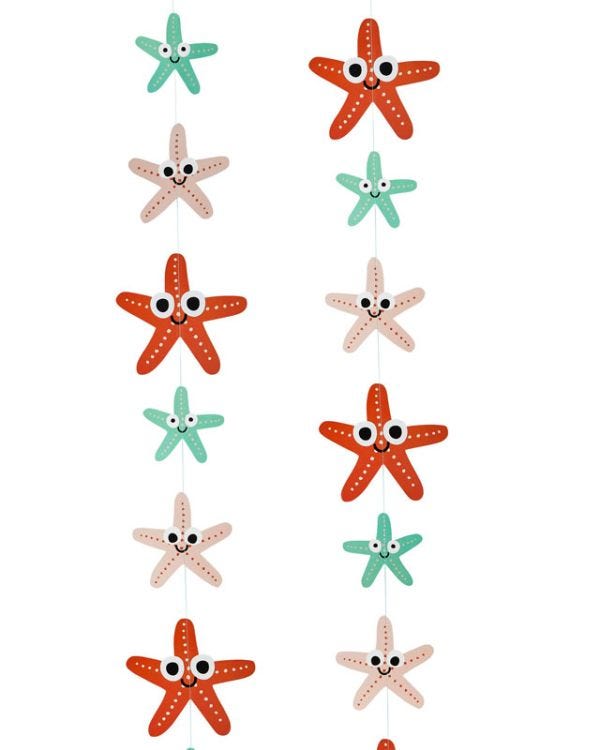 Hanging Starfish String Decoration - 5m