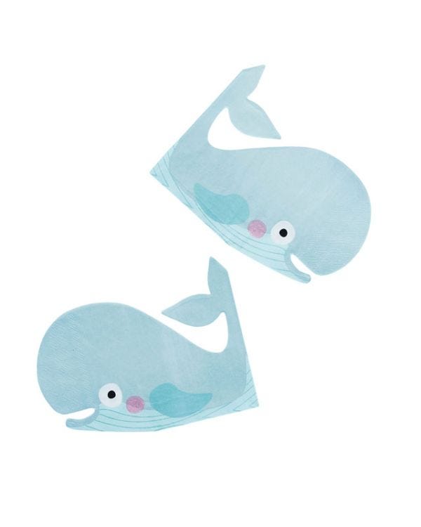 Whale Paper Napkins (16pk)