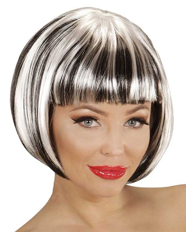 Black &amp; White Wig