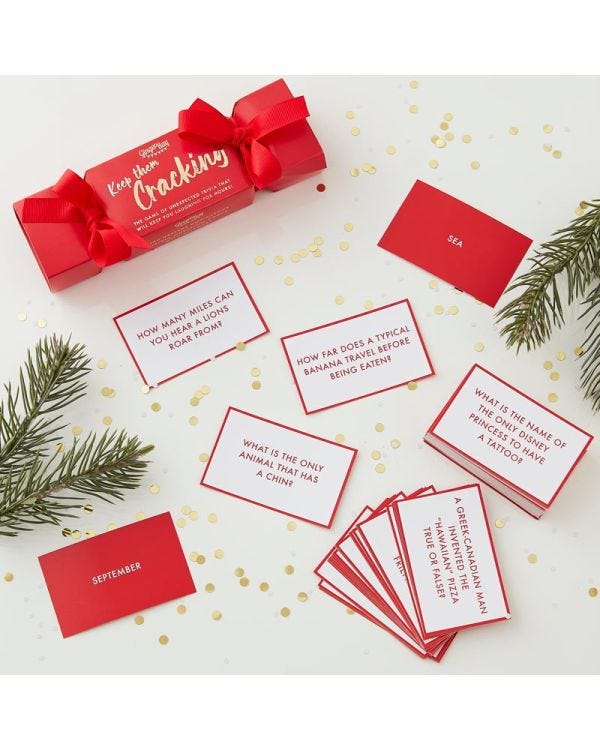 Keep Them Cracking Christmas Trivia Game