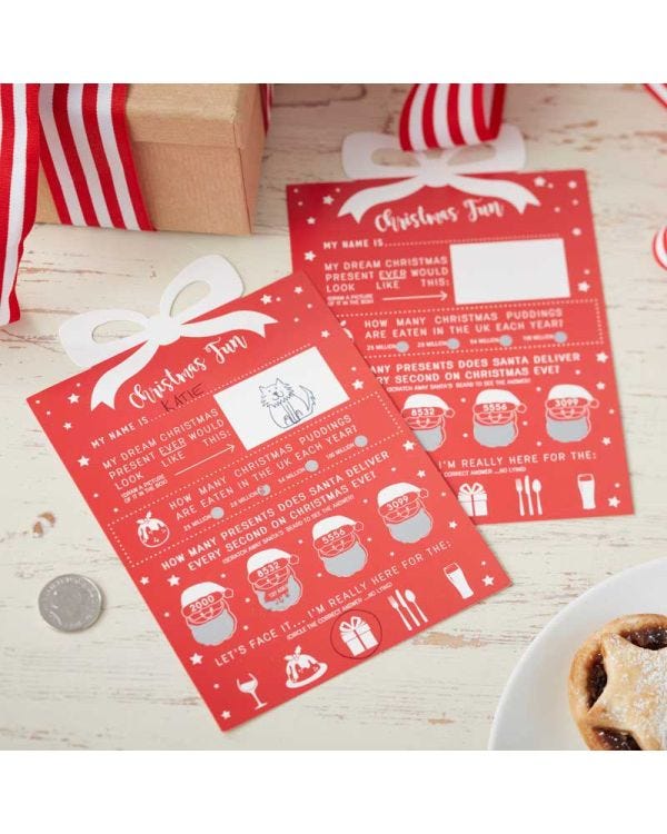 Christmas Scratch Card Game (10pk)