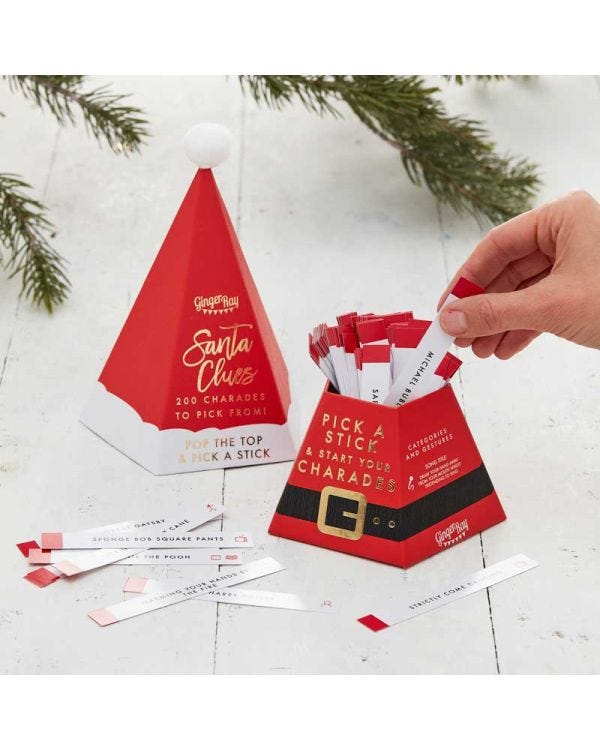 Santa Clues Charades Game