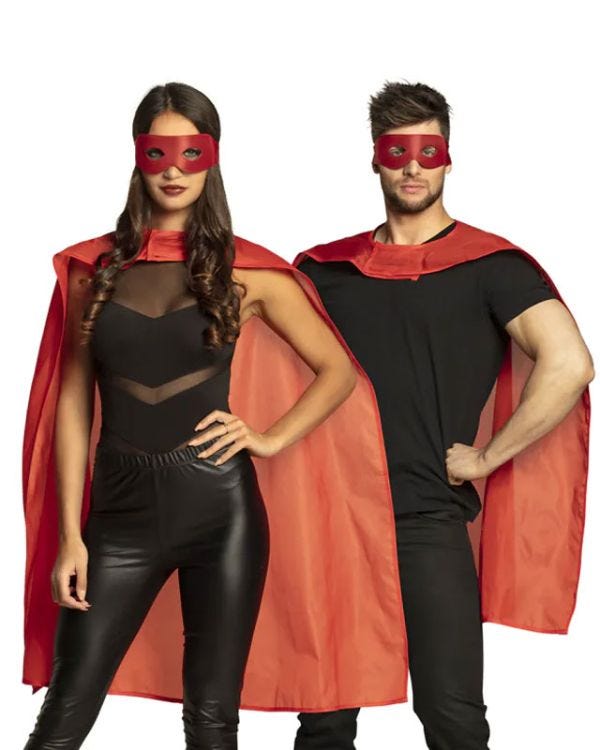 Red Superhero Accessory Kit